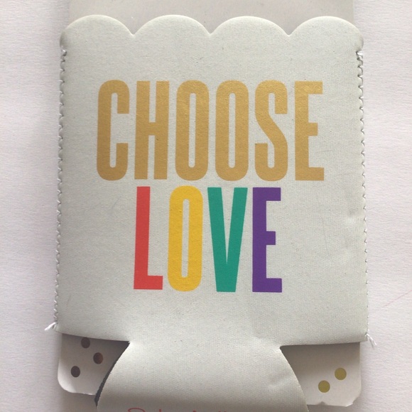 SLANT CHOOSE LOVE INSULATED CAN COVER NWT - Picture 3 of 10